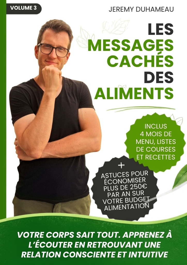Livre volume 3 : Les messages cachés des aliments